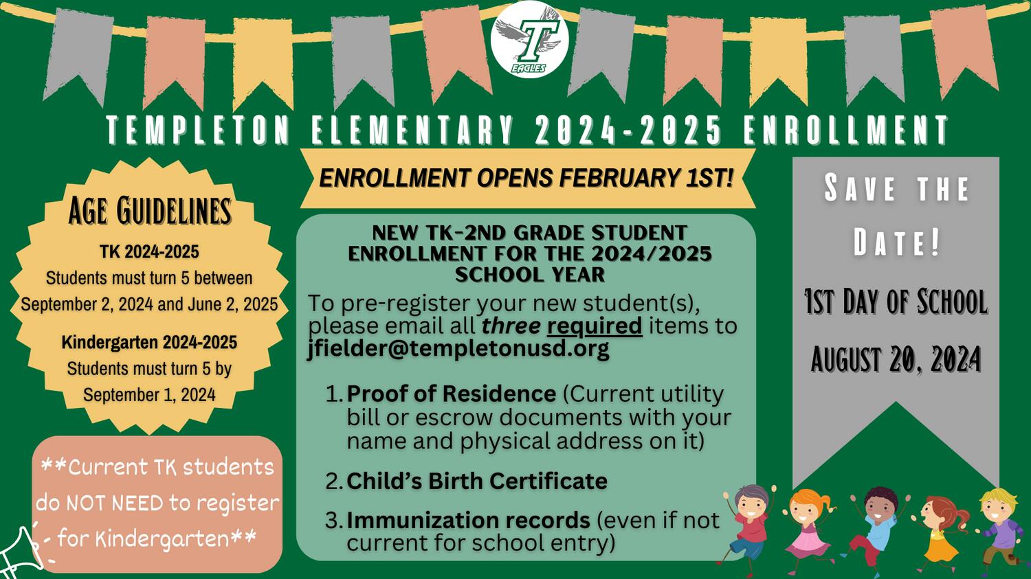 24-25 Enrollment Registration Information